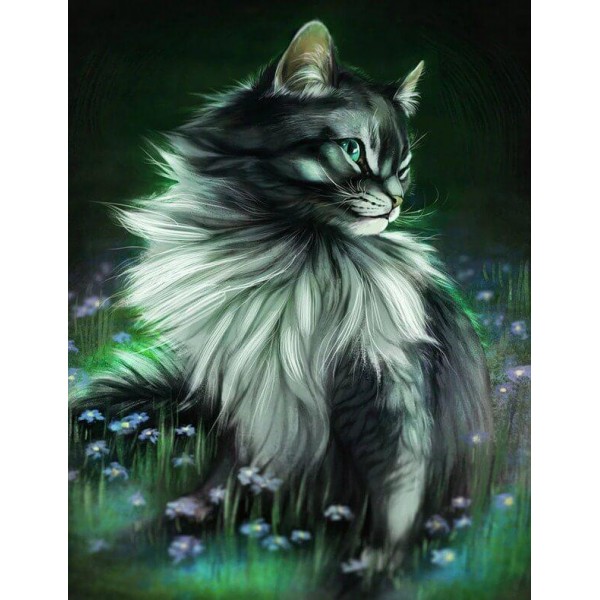 Animals Cat Beauty Diamond Painting